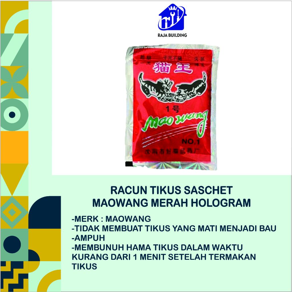 RACUN TIKUS SACHET MAOWANG/RACUN TIKUS/RACUN TIKUS SASET