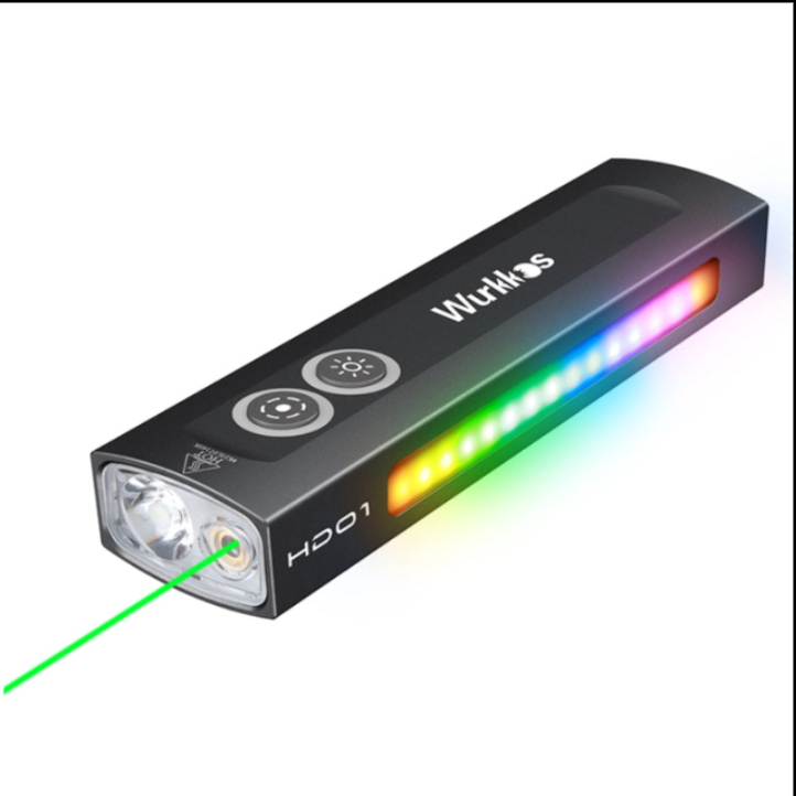 Senter Wurkkos HD01 Rechargeable Flashlight