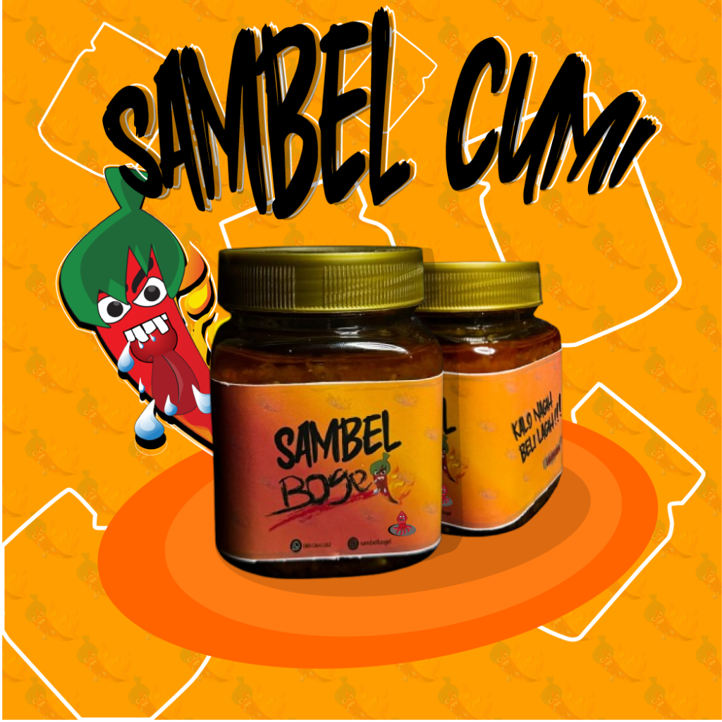 

[200 gram] SAMBEL CUMI -Sambel Bogel