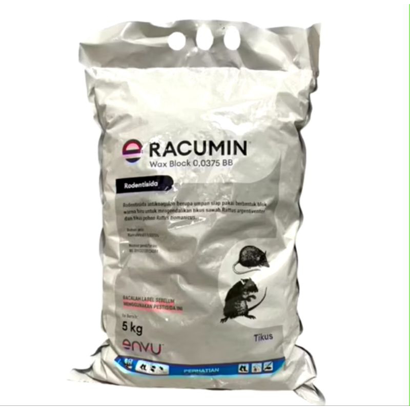 Racumin Wax Block 0.075 BB Envu 5KG