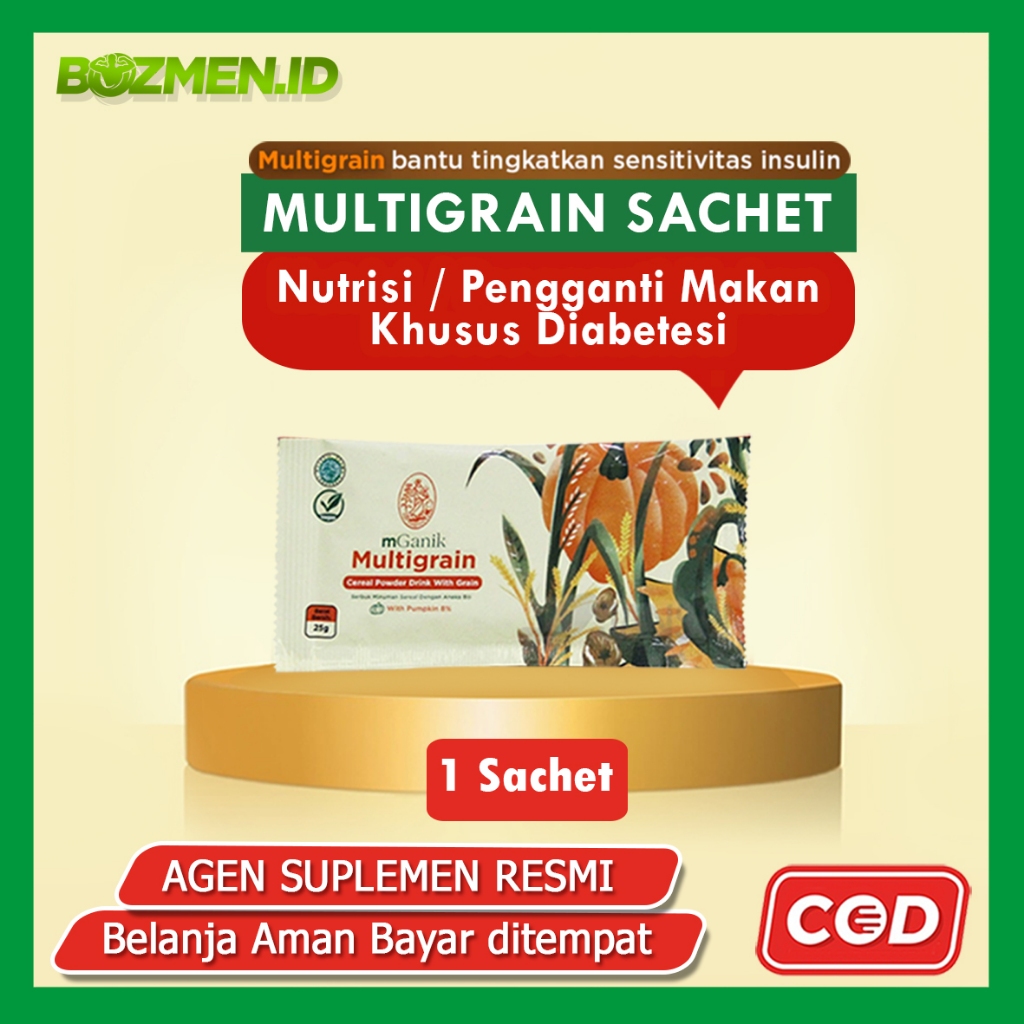 Mganik Multigrain Diabetesi (Sachet) Original