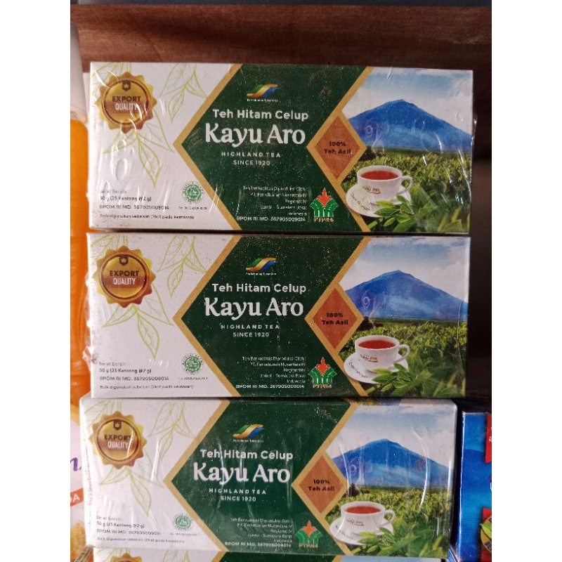 

Teh Hitam Celup Kayu Aro Kerinci