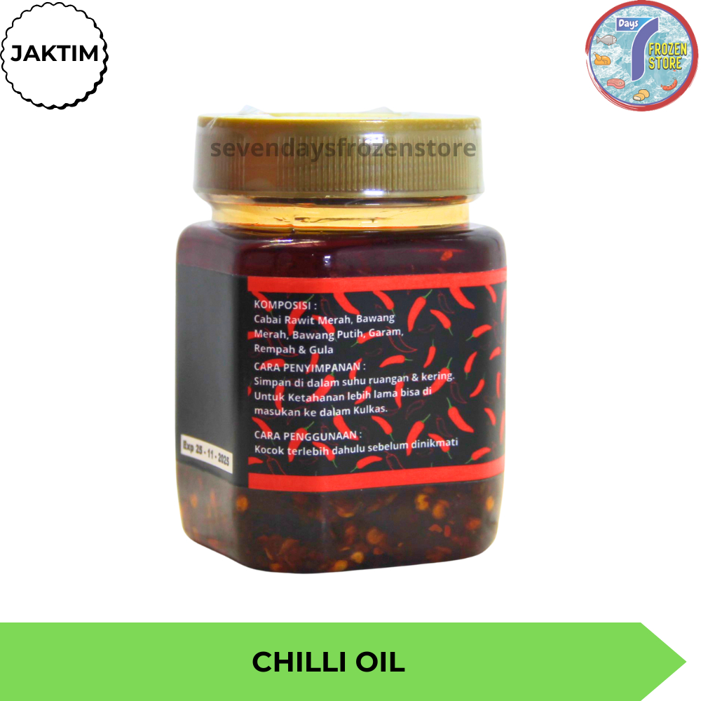 

JKL Chilli Oil Chili Oil Minyak Cabe Pedas