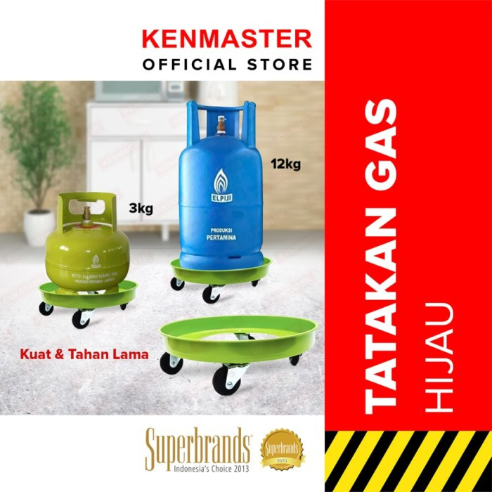 Roda Tabung Gas LPG Kenmaster