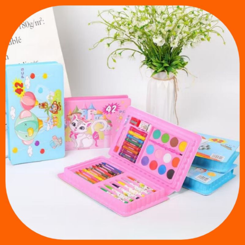 

CRAYON MEWARNAI 42PCS / CRAYON LUKIS ANAK 42PCS / PENSIL WARNA ANAK