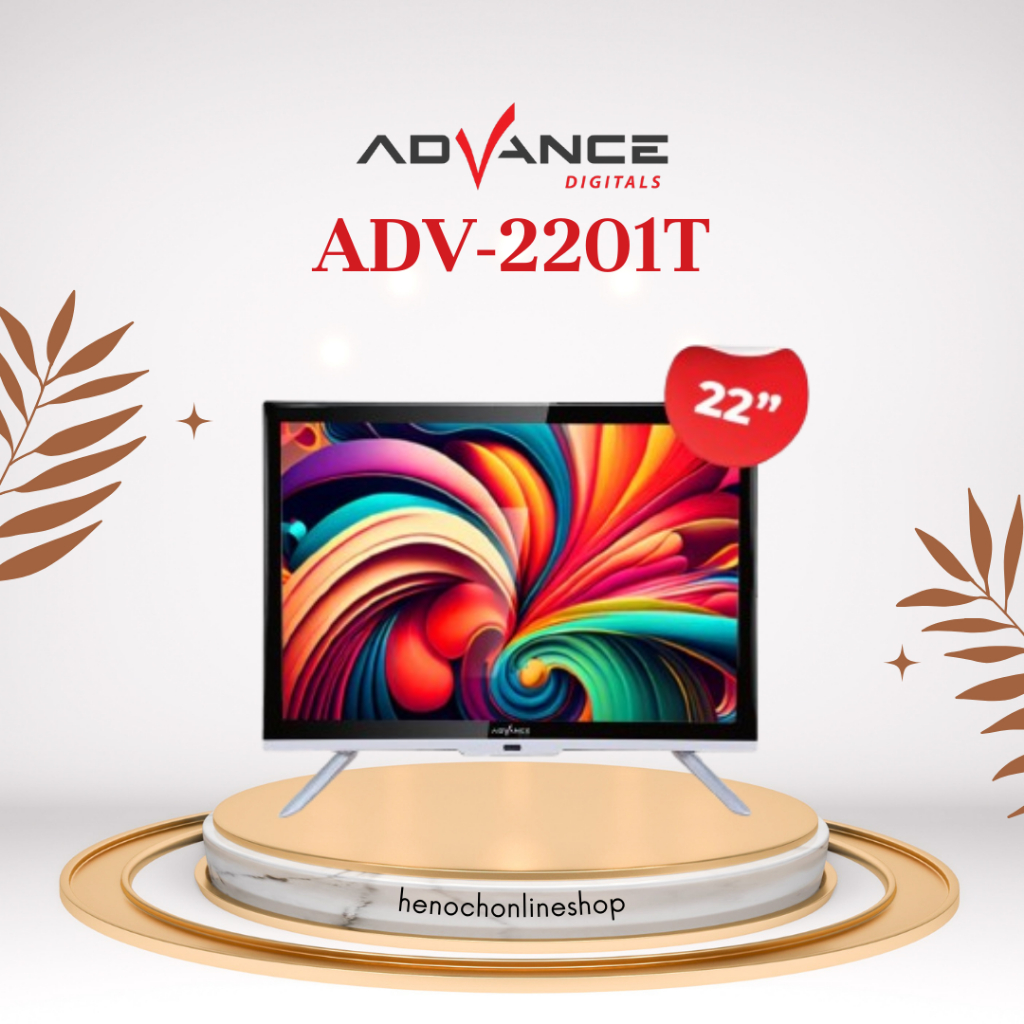 Advance ADV2201T / ADV-2201T Televisi Led Digital TV HD 22 inch FULL HD TV LED Digital Original