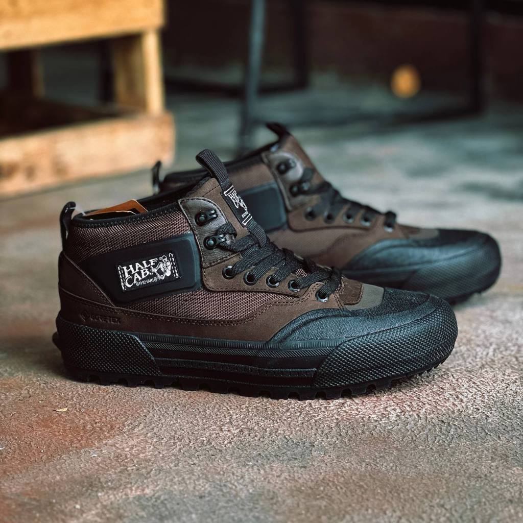 Sepatu Vans Halfcab MTE 3 Gore-Tex Brown/Black [100% Original Resmi]
