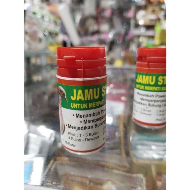 JAMU STAMINA UNTUK MERPATI BALAP/DERKUKU