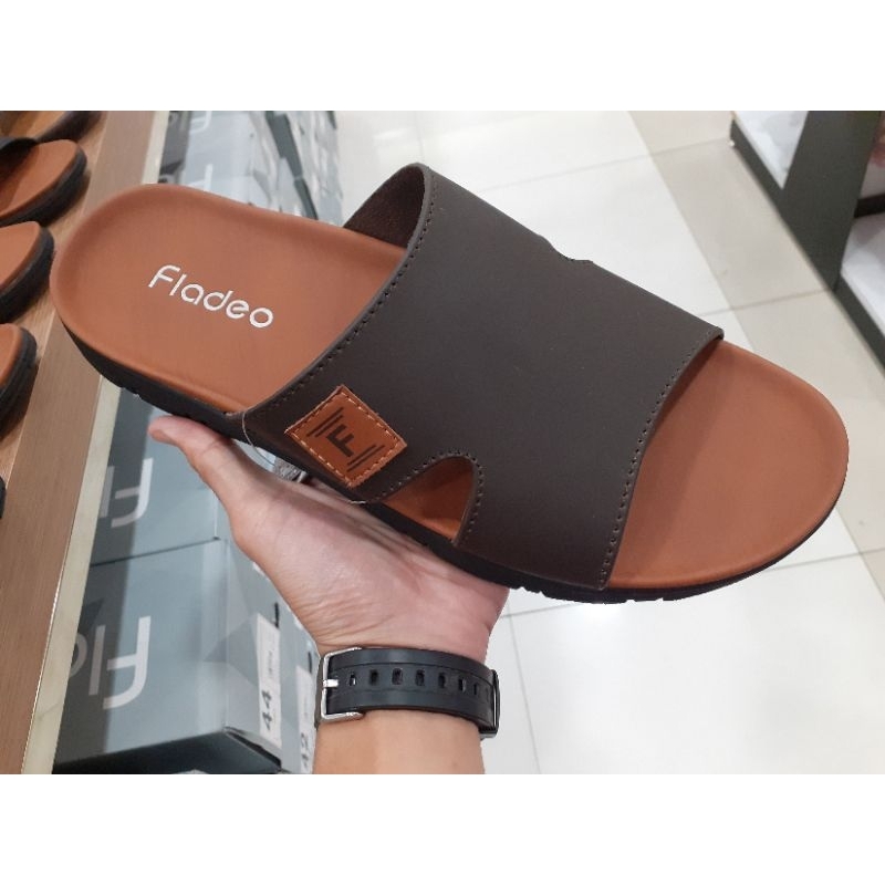 Sandal Slop  FLADEO✔️ Pria New  Official terbaru 40- 44 (100% ORIGINAL)