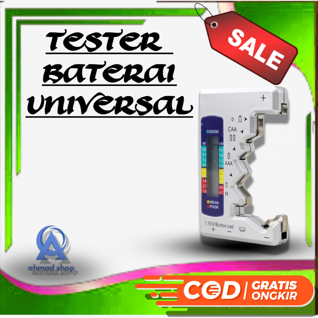 ANENG Tester Baterai Universal Battery
