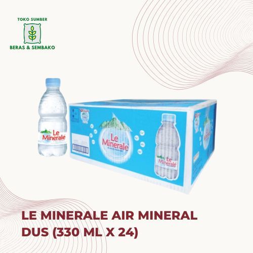 

Le minerale air mineral dus (330 ml x 24 botol)