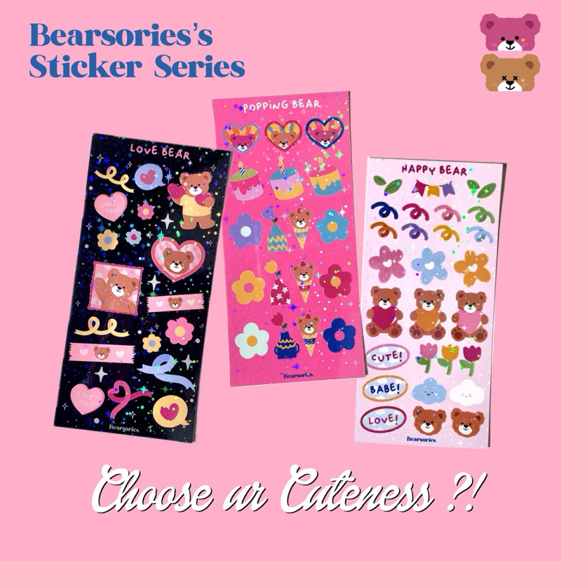 

Bearsories Sticker Series