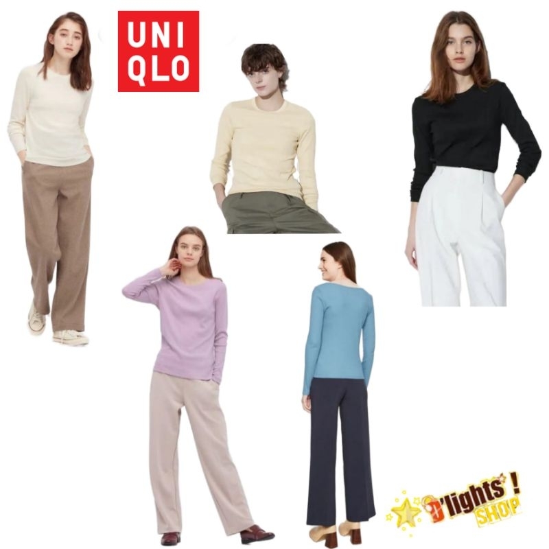 kaos rib uniqlo dewasa