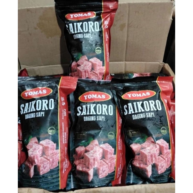 

YOMAS SAIKORO DAGING SAPI 500g