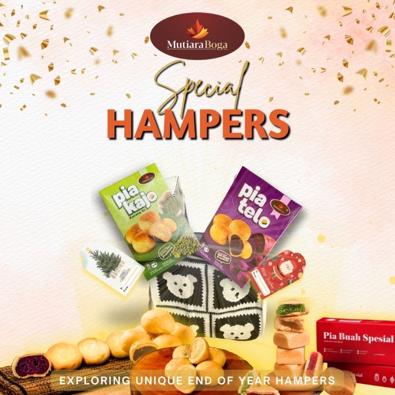 

Hamper Natal Carol isi Pia khas Malang gratis kartu ucapan