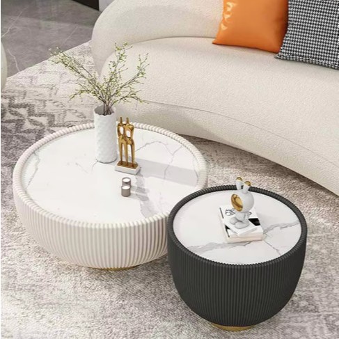 Meja Ruang Tamu | Meja Tamu | Meja Kopi Marmer Mewah | Luxury Marble Coffee Tables | Robin Coffe Tab