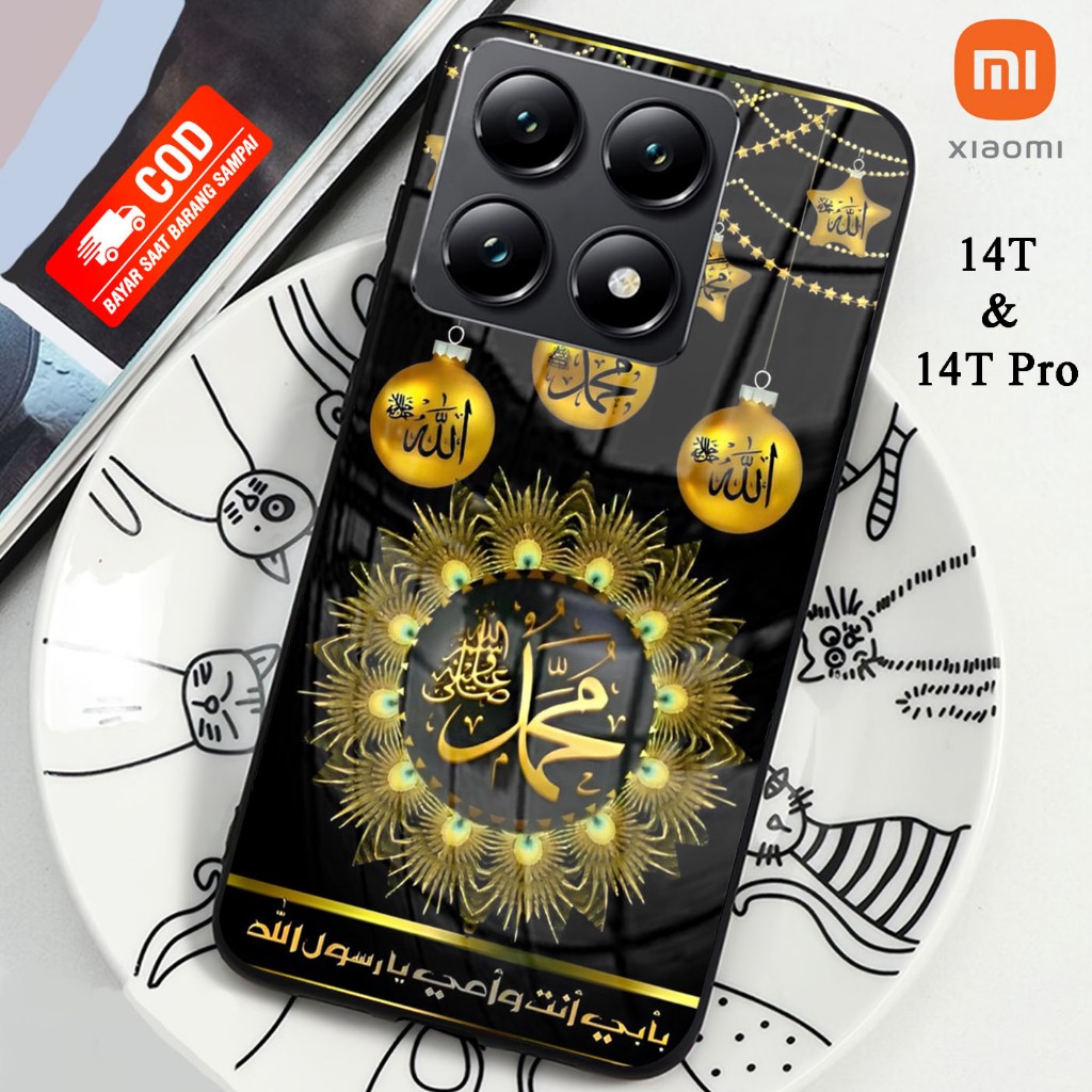 Softcase Kaca XIAOMI 14T & XIAOMI 14T PRO  - Case Handphone XIAOMI 14T & XIAOMI 14T PRO [T58]