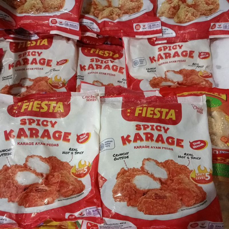 

Fiesta Karage spicy 400gram