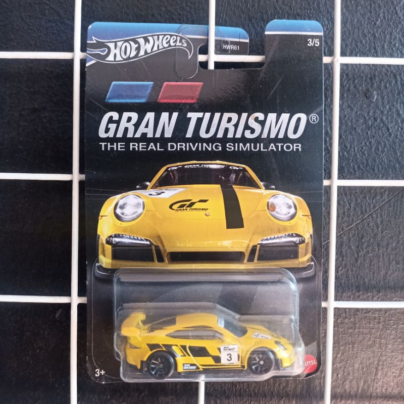 Hot Wheels Porsche 911 GT3 RS Gran Grand Turismo Kuning not LBWK civic supra nissan silvia skyline M
