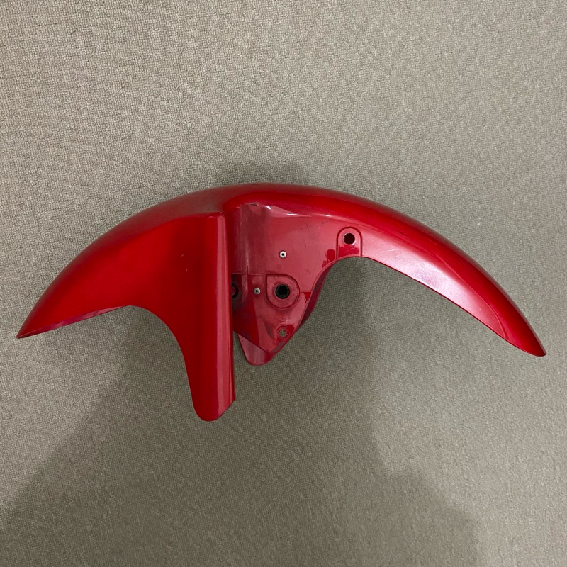 spakbor slebor depan ninja rr hitam merah ori original copotan motor