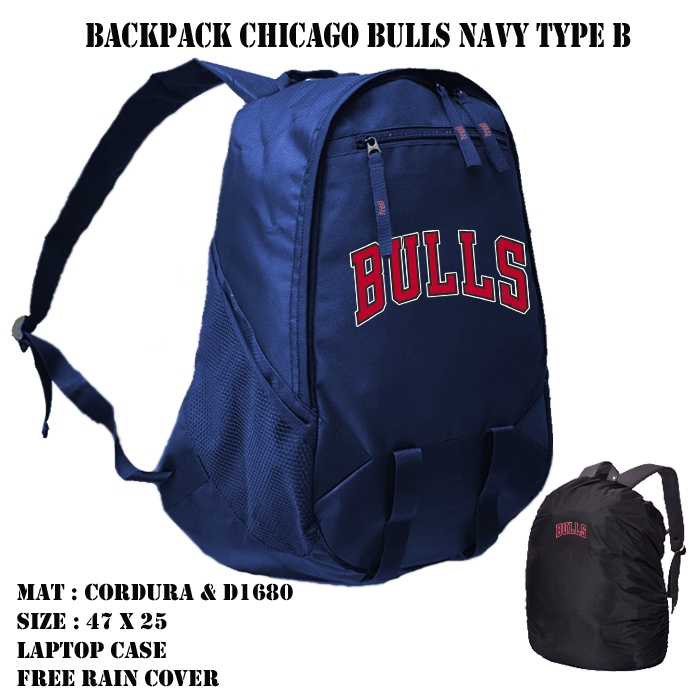 TAS RANSEL CHICAGO BULLS - BACKPACK CHICAGO BULLS - TAS BULLS - TAS GENDONG CHICAGO BULLS - TAS BASK