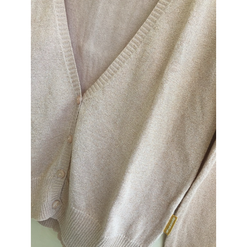CARDIGAN GLITTER EARTH MUSIC & ECOLOGY