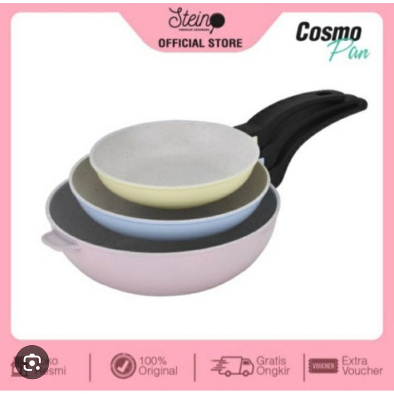 Cosmo pan Stein Steincookware / Cosmopan Stackable