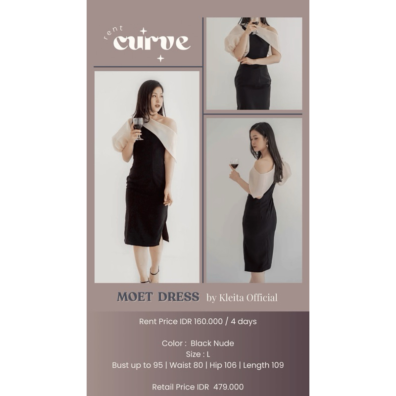 Sewa Dress | Rent | Moet Dress by Kleita Official