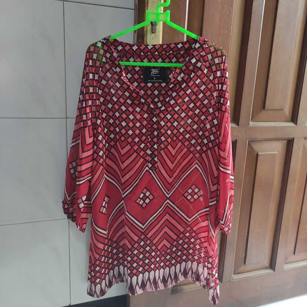 [PRELOVED] Blouse Wanita Ceruty by PRC Nineteen Eightynine