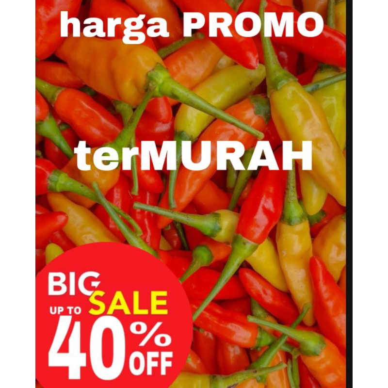 

cabe / cabai rawit merah 1kg langsung dr petani