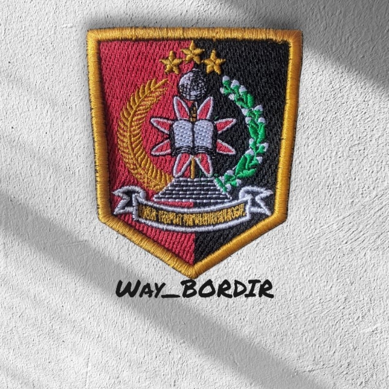 LOGO SPN POLRI TIMBUL 3D