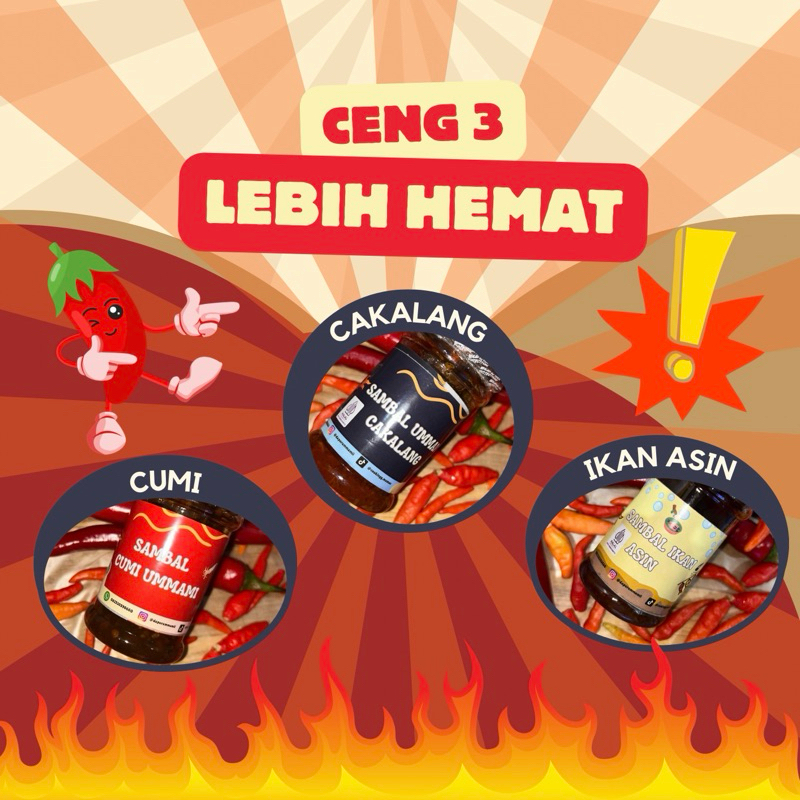 

PAKET KENYANG (Cumi 120g + Cakalang 250g + Ikan Asin 120g)