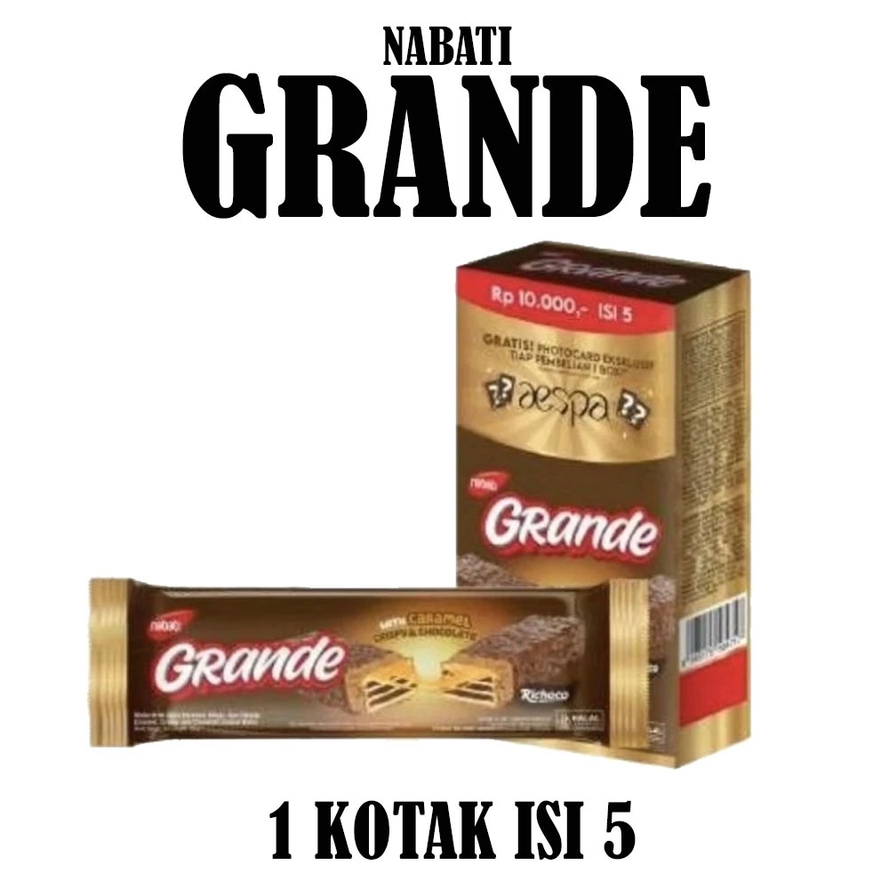 

NABATI GRANDE X AESPA KOTAK ISI 5