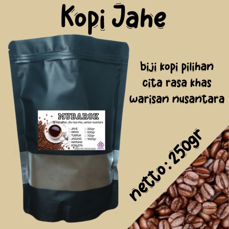 

Kopi Bubuk Jahe 250g Aroma Wangi Jahe