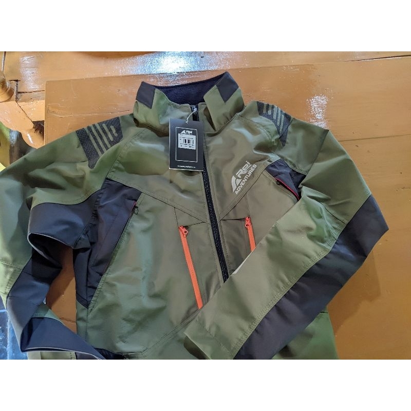 Jaket Riding Pria Arei ori, size M, Belum pernah di pakai, jaket motor