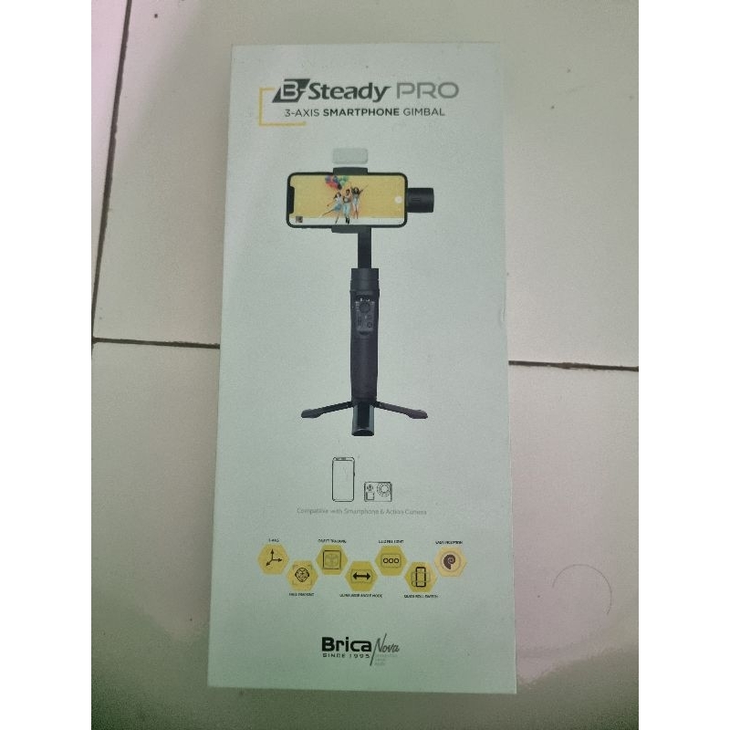 Gimbal Stabilizer Brica B-Steady Pro 2024