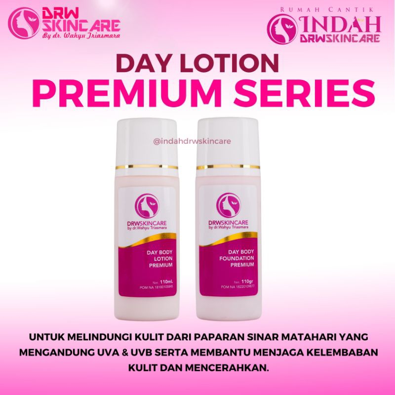 DAY BODY LOTION DRW SKINCARE - LOTION PAGI DRW SKINCARE