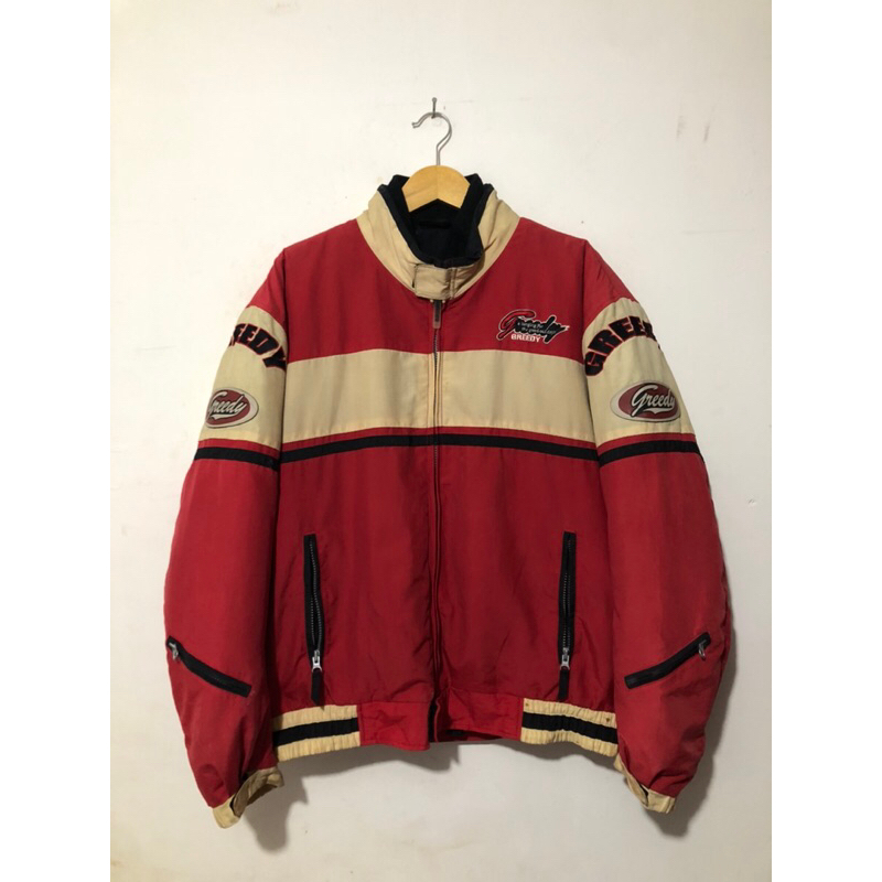 Jacket Motorcycle Riding "GREEDY" Vintage 90 Original