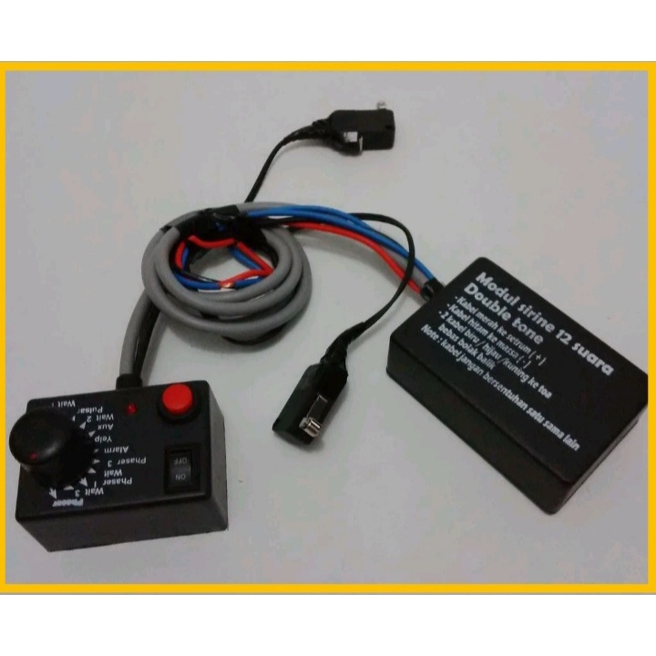 Modul toa modul sirene patwal 12 suara double tone