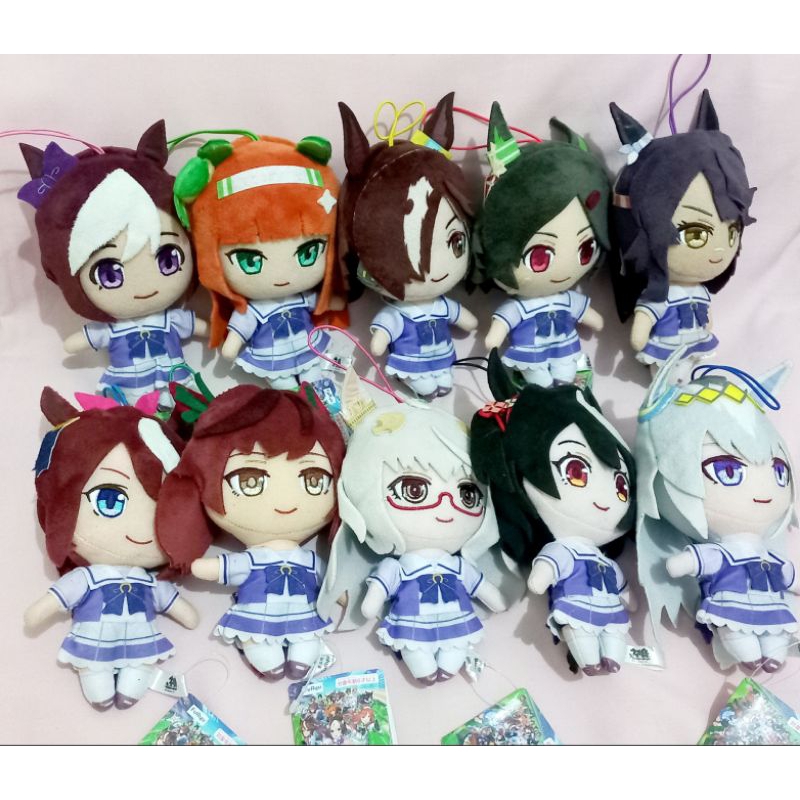 Uma Musume Plush Furyu Formates Chibigurumi - Special Week Tokai Teio Silence Suzuka Seiun Sky King 