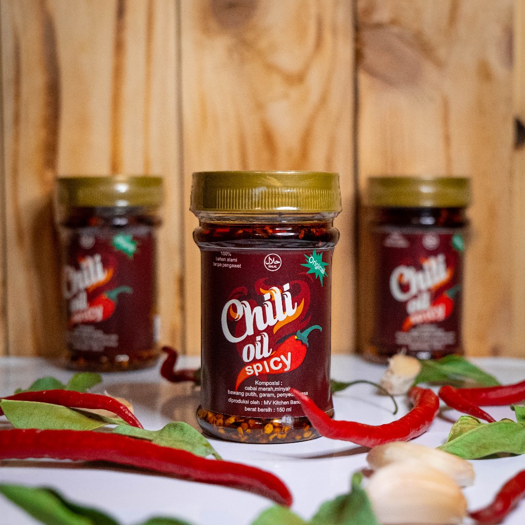 

Chili Oil Original 150Ml Pedasnya Pas
