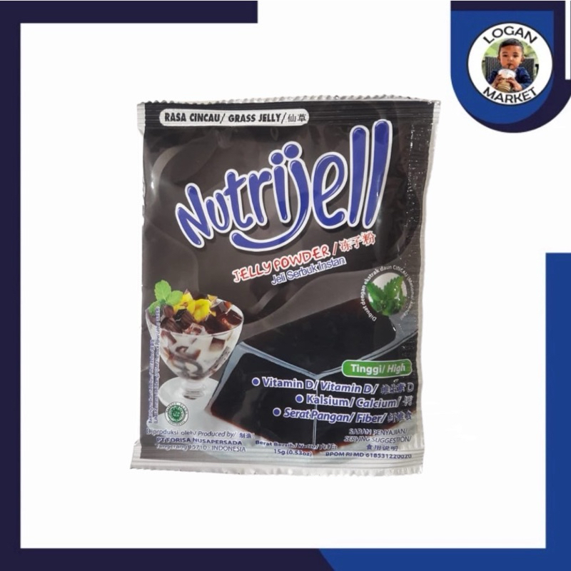 

Paket Nutrijel Nutrijell Cincau Grass Jelly 15gram 15 gram 3Pcs 3 Pcs