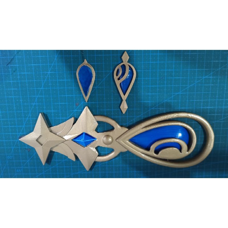 3 Set Acc Furina 3d Print