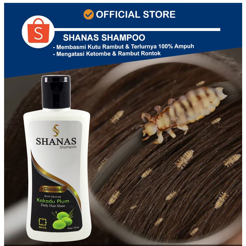 Shampo Kutu Rambut Sampo Anti Ketombe Shanas Shampoo Nasa Sampo Rambut Rontok
