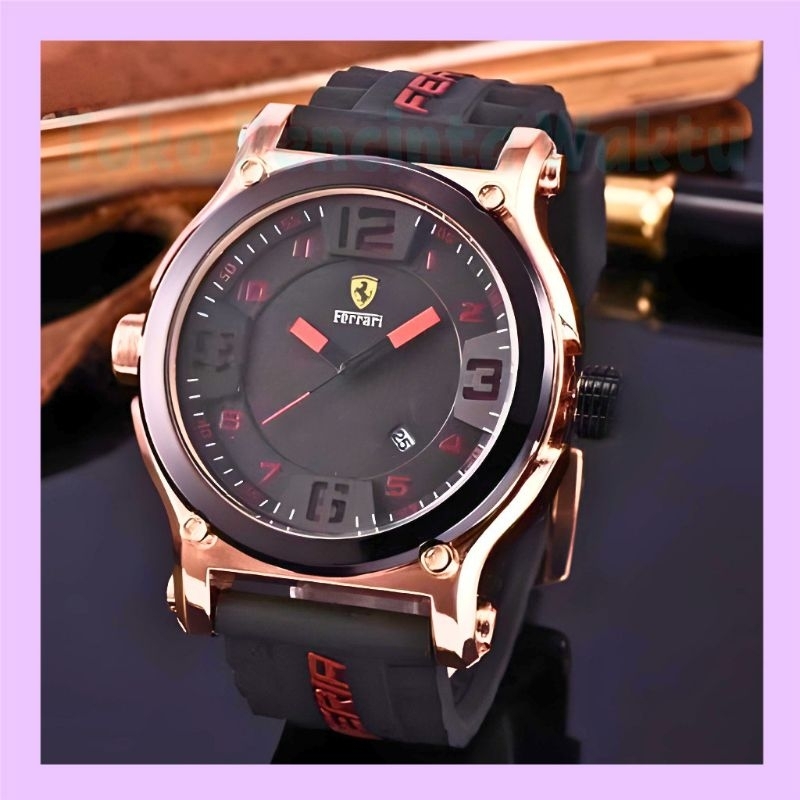 jam tangan pria jam tangan sport jm23 Jam Tangan Sport SCUDERIA WATER RESISTANT