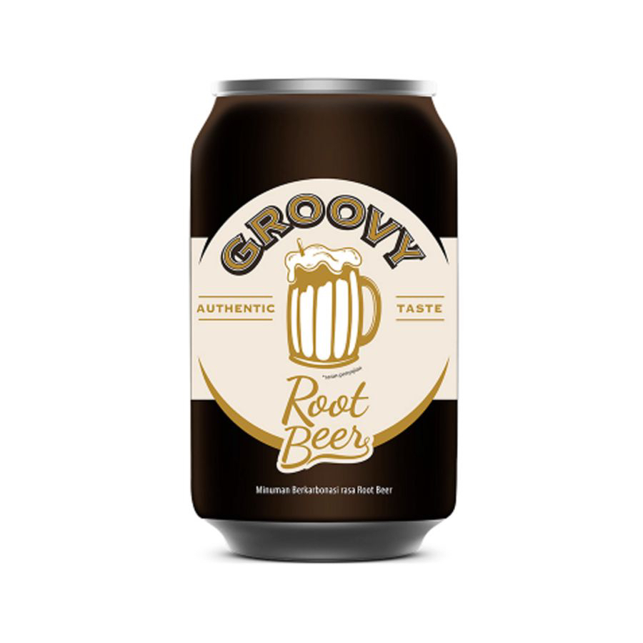 

Groovy root brew kaleng 330 ml