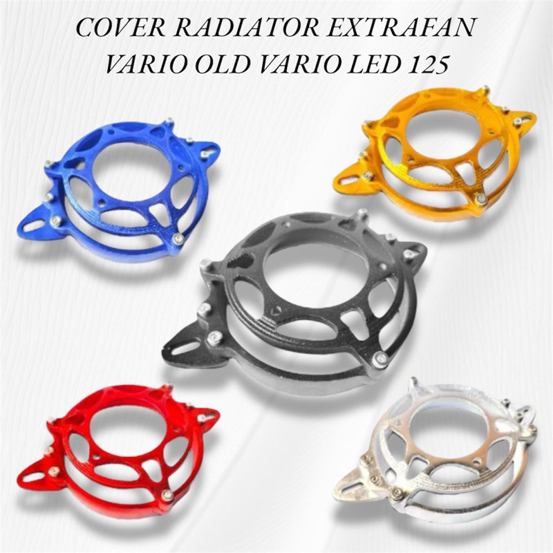 HOUSING EXTRAFAN COVER OTOM KIPAS RADIATOR EXTRA FAN GSX VARIO 125 150 LED NEW PCX ADV NMAX AEROX CN