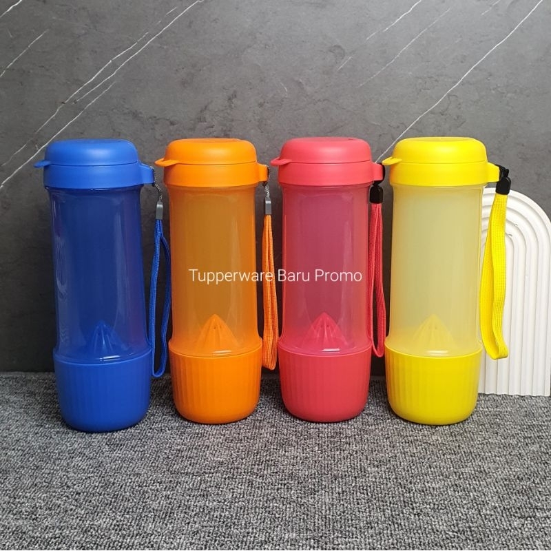 Botol Minum Infused Water kapasitas 750ml - Botol Minum dengan Pemeras Jeruk - Infuse To Go Tupperwa