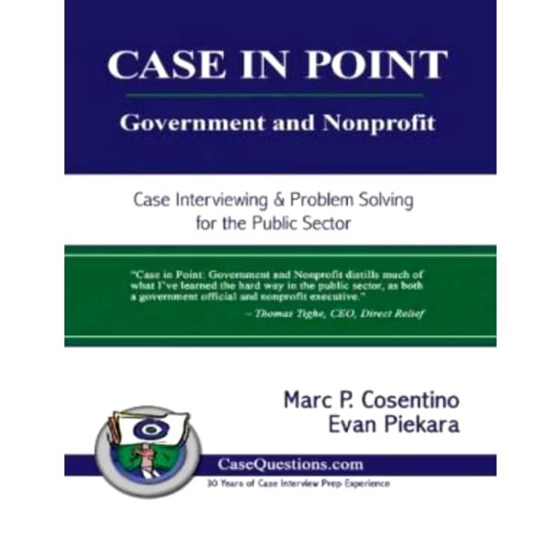 

BUKU case in point government and nonprofit