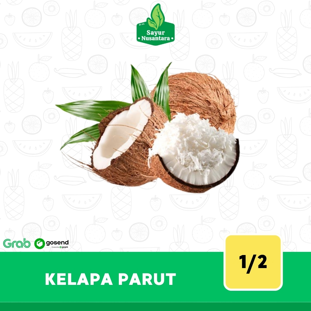 

Kelapa Parut Setengah Buah Fresh - Sayur Nusantara